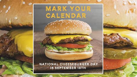 national cheeseburger day 2020